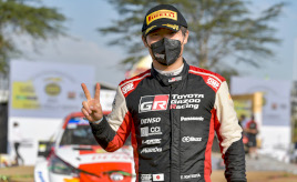 【WRC2021】第6戦サファリ・ラリー・ケニア デイ4 勝田貴元が2位で初表彰台獲得！ オジエが逆転勝利で4勝目