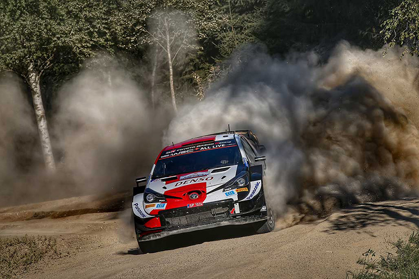 TOYOTA Yaris WRC 2021 フィンランドラリー 2021 WRC 2021 Rd.2 Day3 | WRC | 2021 | PRESS RELEASE | TOYOTA
