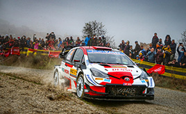 【WRC2021】第11戦ラリー・スペイン ヌービルが今季2勝目。オジエとエバンスのタイトル争いは最終戦へ