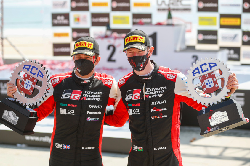 エルフィン・エバンス、スコット・マーティン（TOYOTA GAZOO Racing World Rally Team ヤリスWRC33号車）