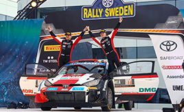 【WRC2022】第2戦 ラリー・スウェーデン ロバンペラが優勝、ラッピは3位