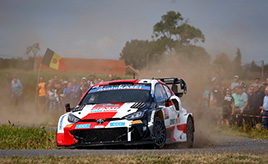 【WRC2022】第9戦 ラリー・ベルギー エバンスが2位、勝田は5位