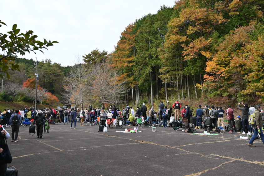 ラリージャパン 新城SSの観覧エリア2