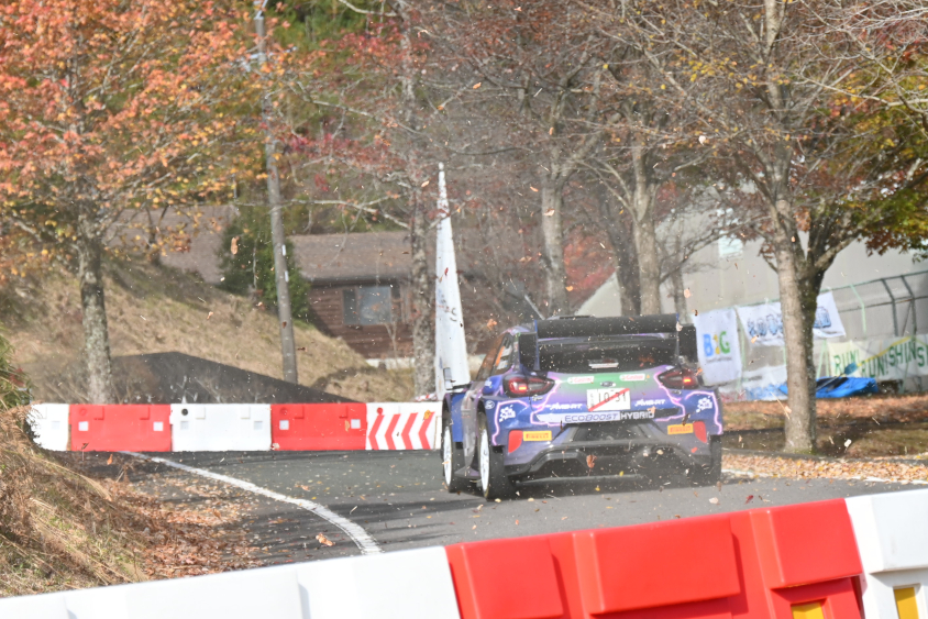44号車 Mスポーツ・フォード・ワールドラリーチーム ガス・グリーンスミス/ジョナス・アンダーソン
