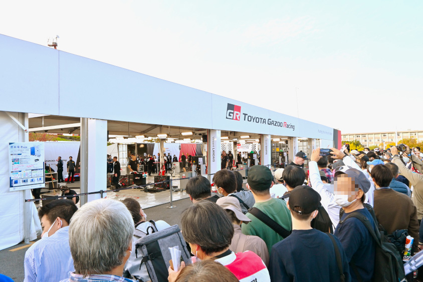 ラリージャパンでのTOYOTA GAZOO Racingのサービス