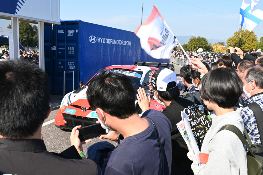 ラリー1のトヨタ・GRヤリス