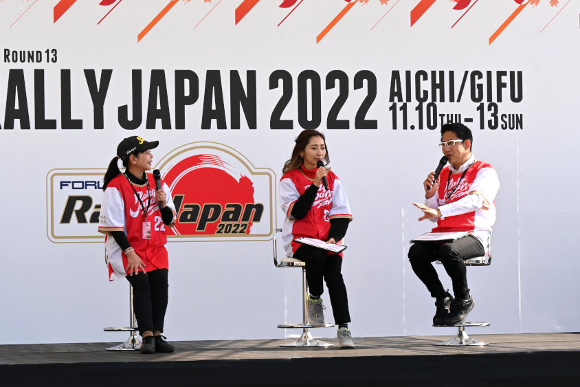 ラリージャパンのトークショー