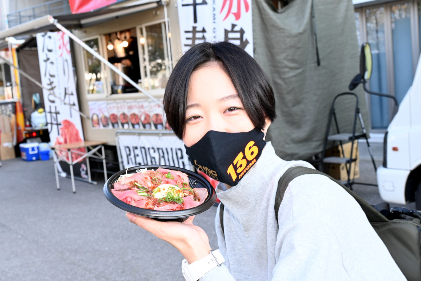 ラリージャパンの飲食ブース2