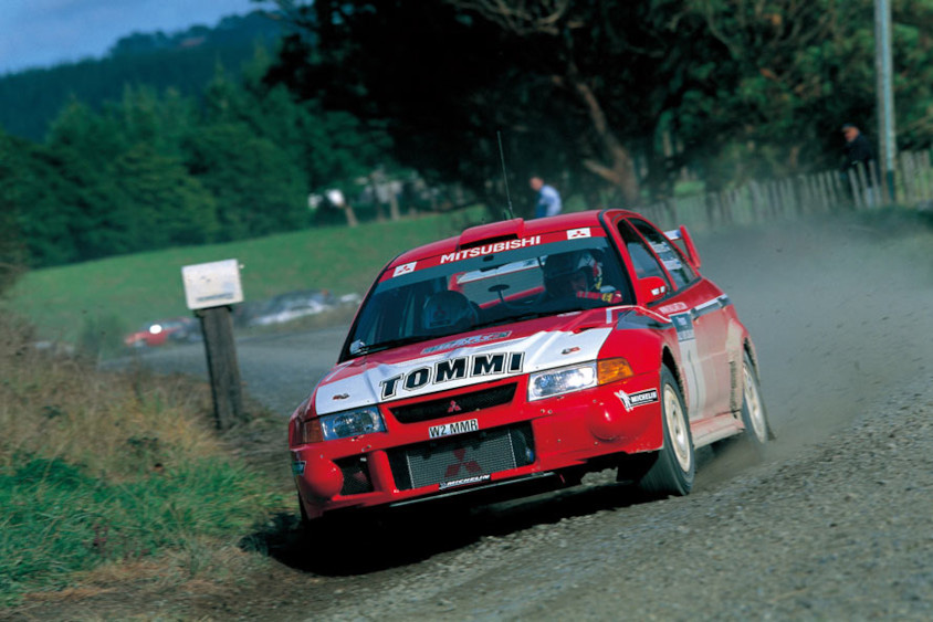 トミ・マキネンの三菱ランサーエボリューション