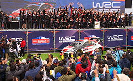 【WRC2023】第11戦 TOYOTA GAZOO Racing WRTは、3年連続でマニュファクチャラーズタイトルを獲得（ラリー・チリ・ビオビオ）