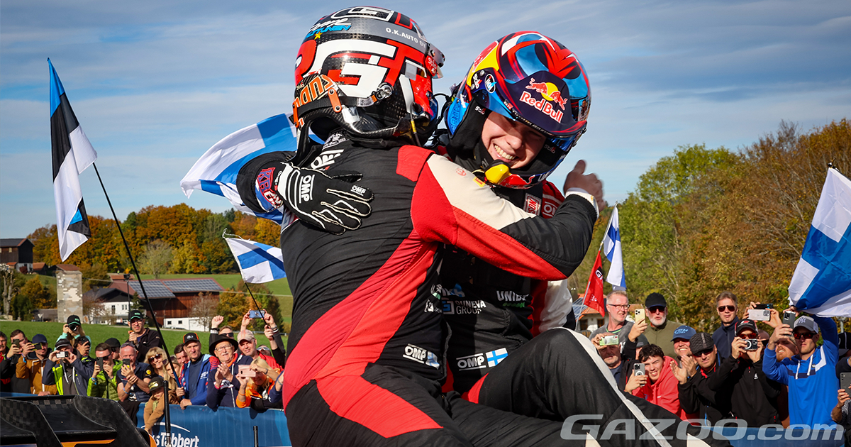 WRC2023】第12戦 カッレ・ロバンペラ/ヨンネ・ハルットゥネンが、二年