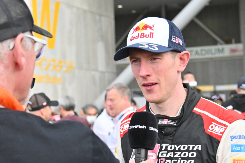 TOYOTA GAZOO RACING WRTのエルフィン・エバンス選手