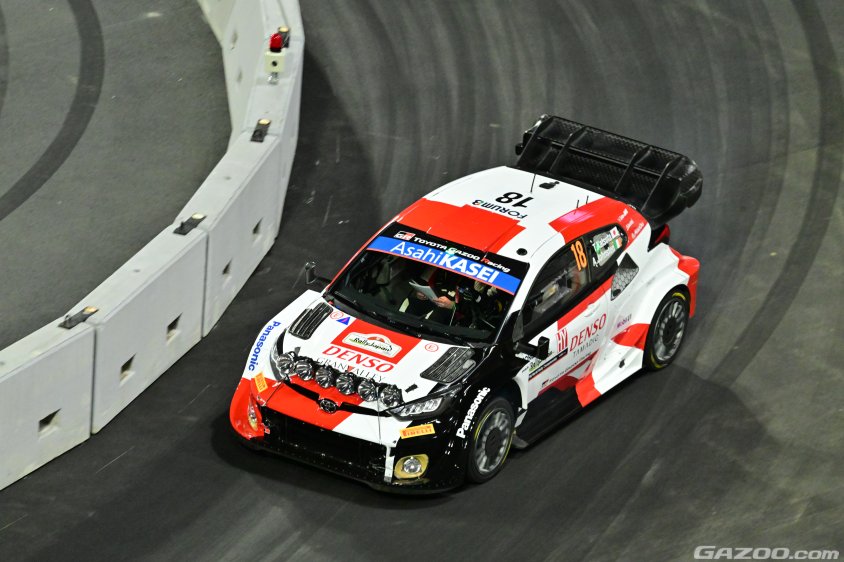 200台限定】ラリージャパン2023勝田貴元 ※A.ジョンストン サイン