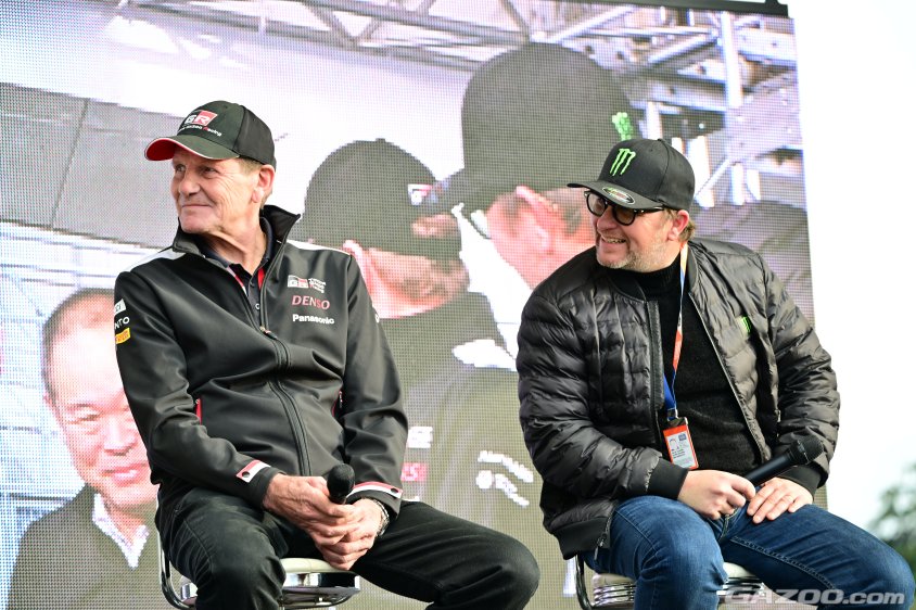 ラリージャパン　GR YARIS Rally1 HYBRID 18号車 勝田選手のマシン