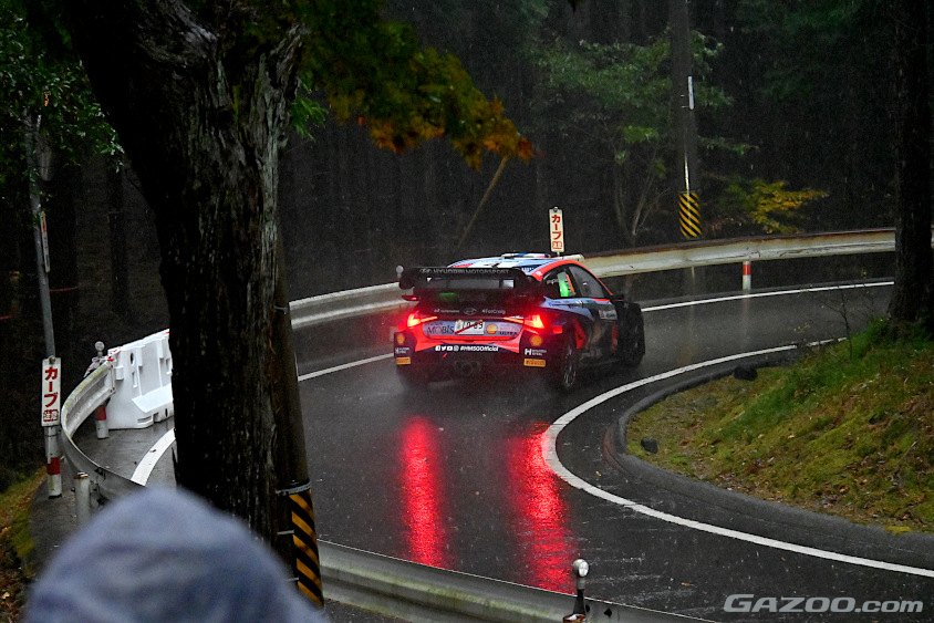 HYUNDAI SHELL MOBIS WORLD RALLY TEAMのエスペッカ・ラッピ選手（ラリージャパン2023）