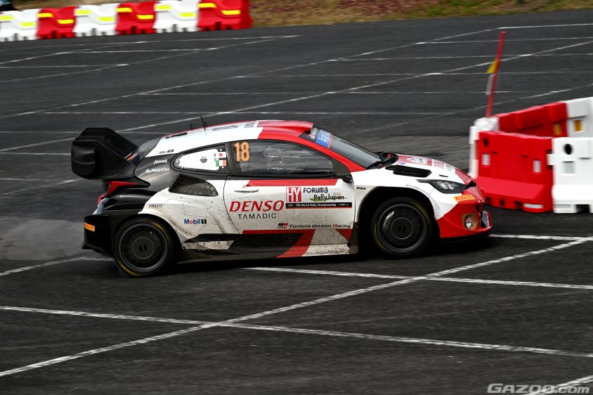 200台限定】ラリージャパン2023勝田貴元 ※A.ジョンストン サイン