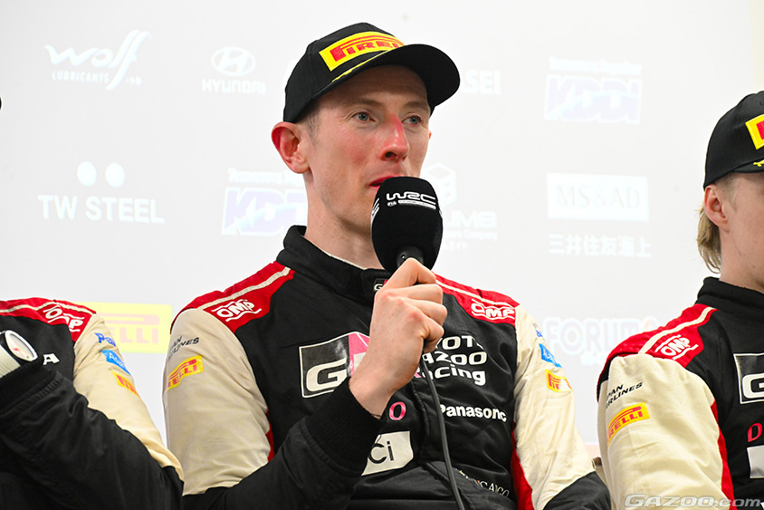 ラリージャパン1位のエルフィン・エバンス選手、年間ポイントランキング２位