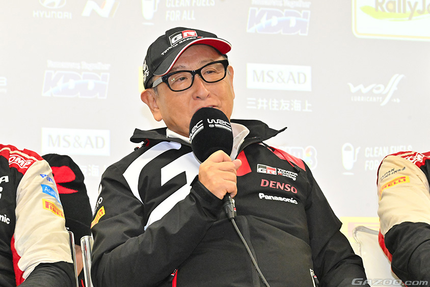 TGR-WRTのチームオーナー豊田章夫