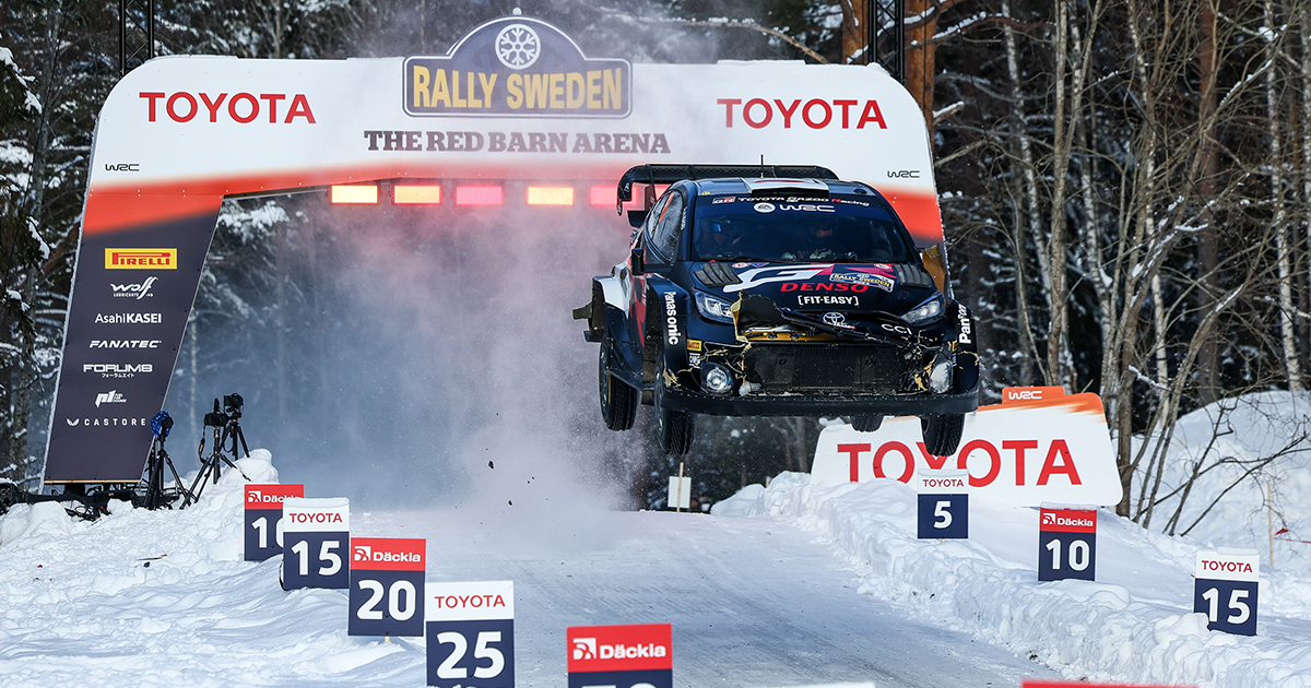 トヨタガズーレーシング #69カッレ ロバンペラ ラリースウェーデン2024 トヨタ・ガズーレーシング、FDJに参戦するカッレ・ロバンペラの「Red