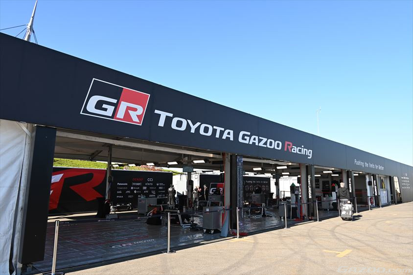 ラリージャパン2024のTOYOTA GAZOO Racing WRTのサービス