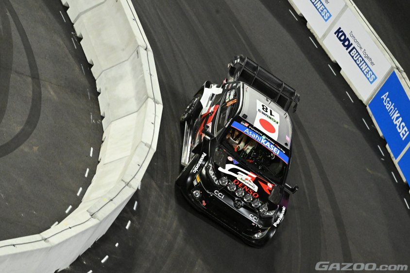 ラリージャパン　SS1　勝田貴元選手の走り