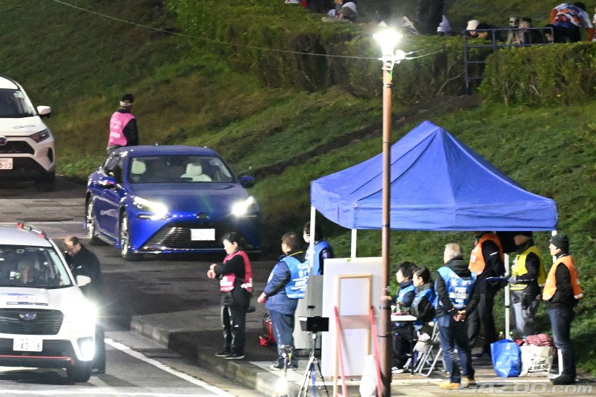 ラリージャパン　岡崎SSS　スタート地点