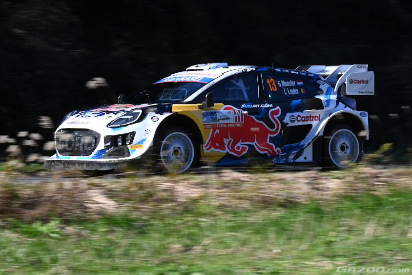 グレゴリー・ミュンスター選手　ラリージャパン2024 恵那SS