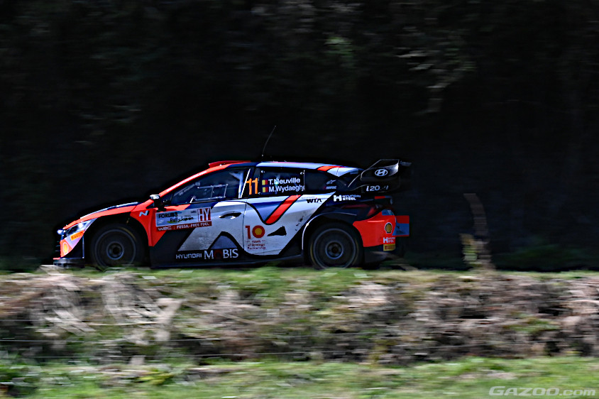 ティエリー・ヌービル選手　ラリージャパン2024 恵那SS