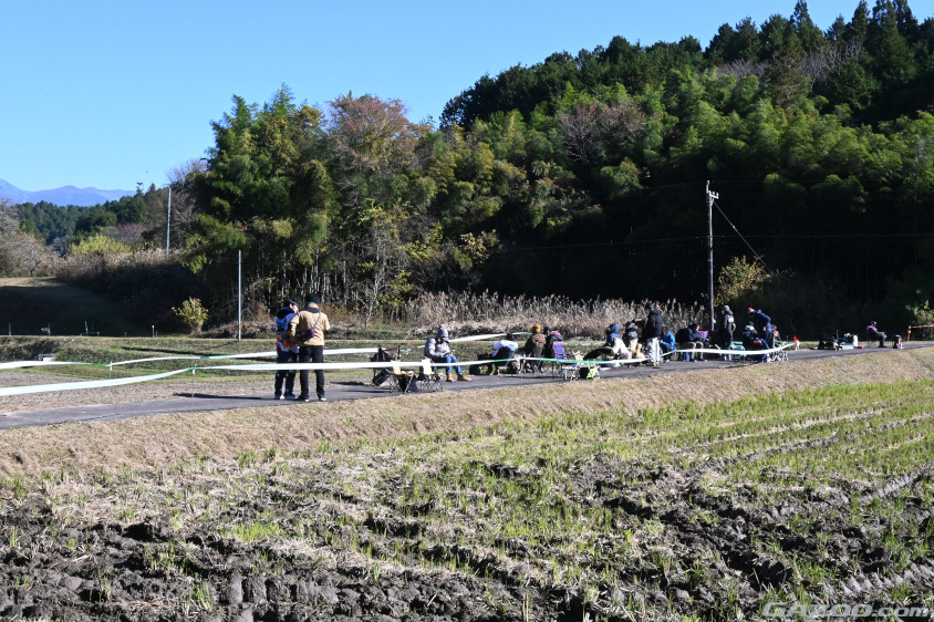 恵那SSの田沢観戦エリア