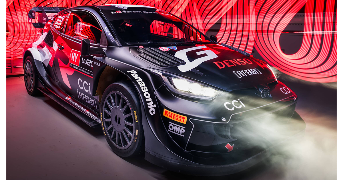 トヨタガズーレーシング #69カッレ ロバンペラ ラリースウェーデン2024 トヨタガズーレーシング #69カッレ ロバンペラ ラリー