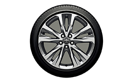 17インチアルミホイール（切削光輝＋ミディアムグレーメタリック塗装）