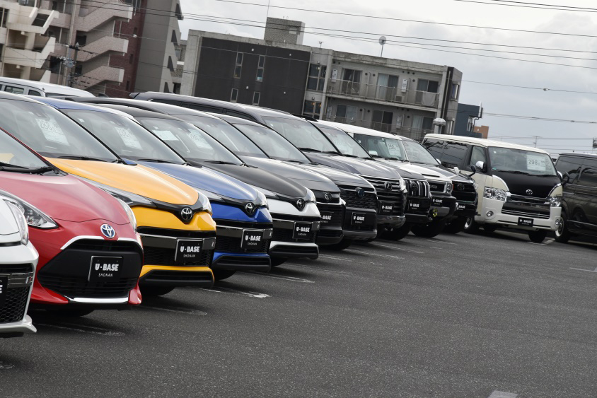 人気Ｕ－Ｃａｒ集中展示ゾーン