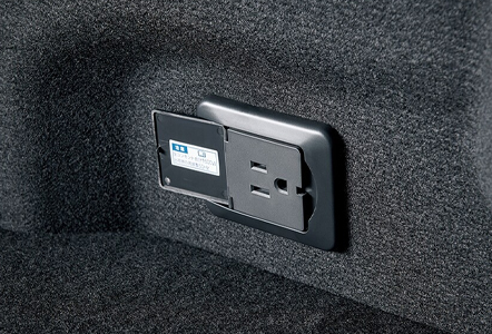 ラゲージルーム内コンセント