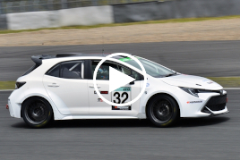 32号車 ルーキーレーシング水素エンジンカローラランクス走行動画