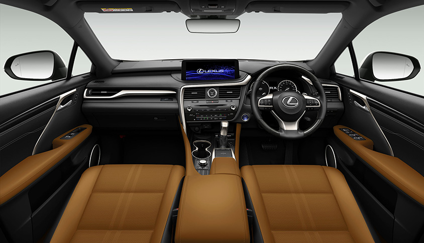 RX450h 特別限定車“HIDEKI MATSUYAMA EDITION”（インテリアカラー ： ブラック＆オーカー）