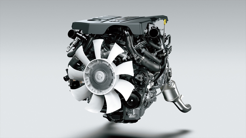 V6ガソリンツインターボエンジン