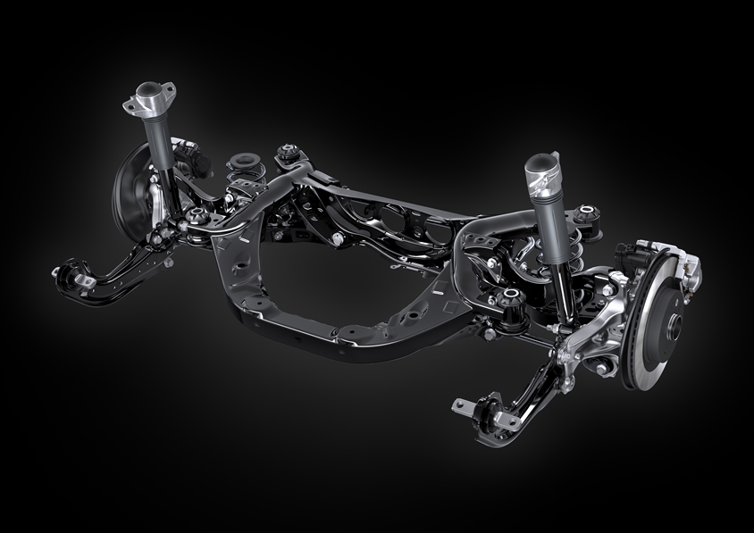 HEV／PHEV リアサスペンション（プロトタイプ）