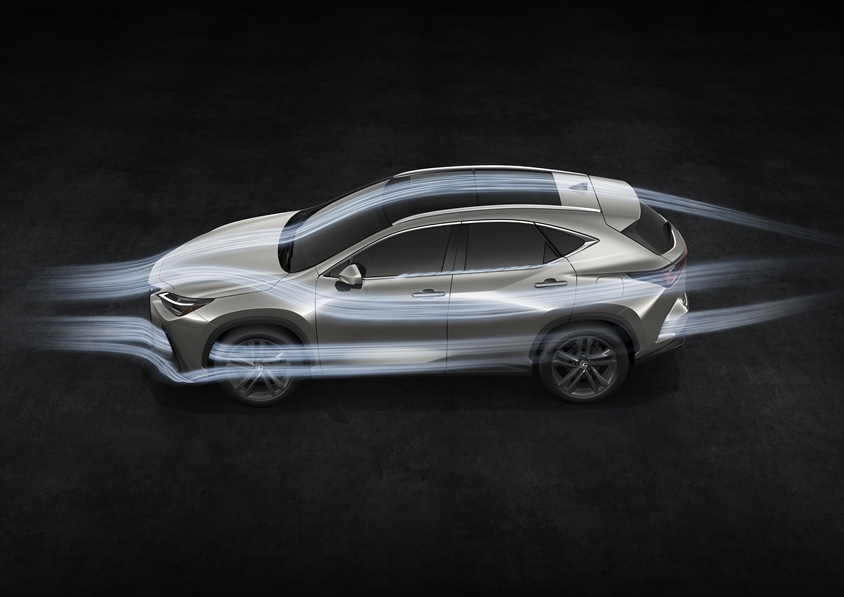 LEXUS NX 空力イメージ