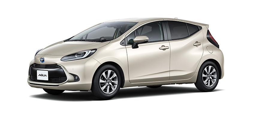 トヨタ新型アクア専用 トヨタ新型アクアマイナーチェンジ「新デザイン＆電動パーキング