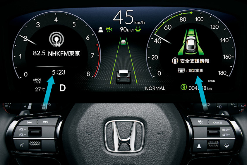 10.2インチ デジタルグラフィックメーター