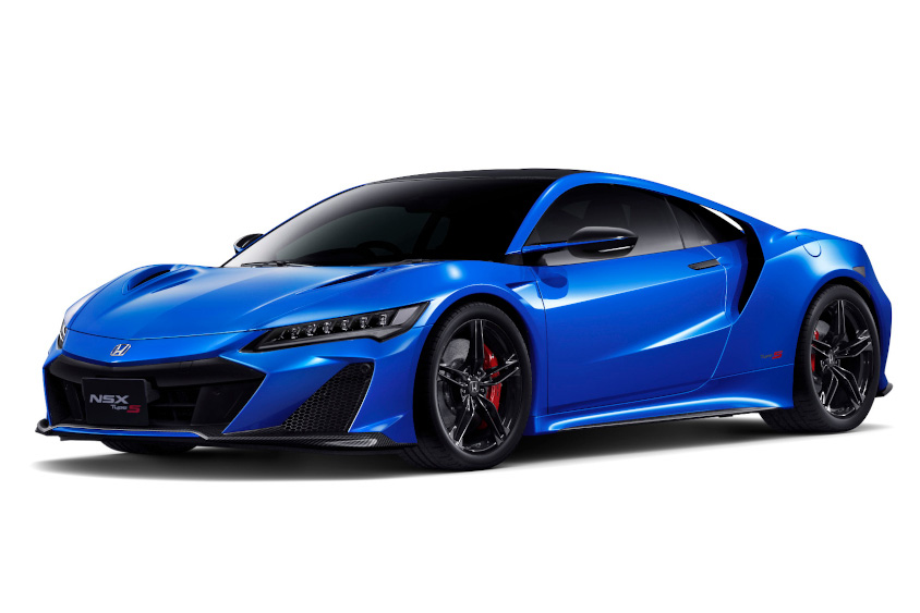 NSX Type S（ロングビーチブルー・パール）