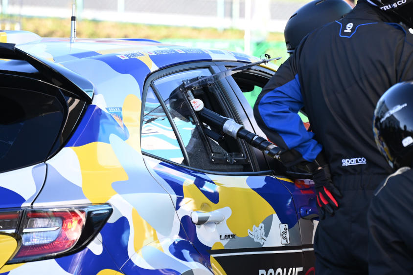 給水素をするORC ROOKIE Corolla H2 concept