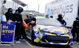 ス―パー耐久2021鈴鹿　想定以上に開発が進む水素エンジンカローラ。「次は水素でガソリンを超えたい」