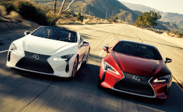 LEXUS、「LC」を一部改良し、新色の追加や「Lexus Driving Signature」を深化