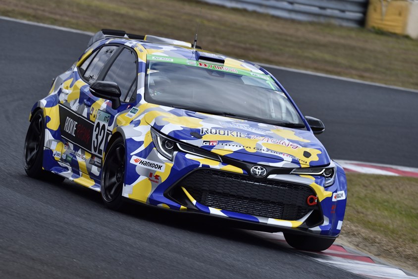 水素エンジンカローラ