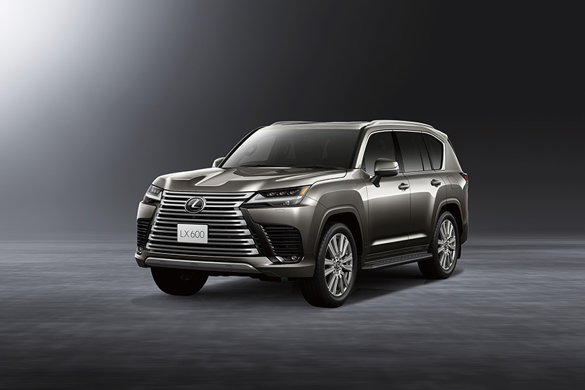 LX600“EXECUTIVE”(マンガンラスター)<オプション装着車>