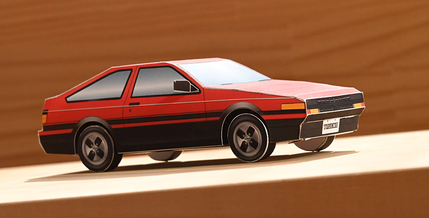 AE86 スプリンタートレノ ペーパークラフト