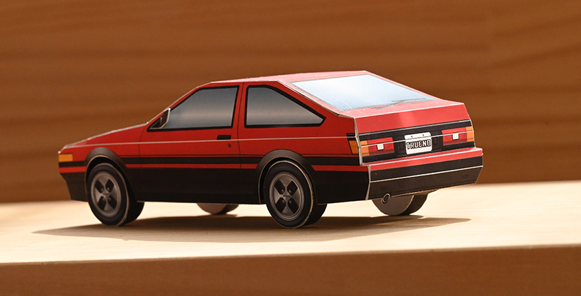 AE86 スプリンタートレノ ペーパークラフト