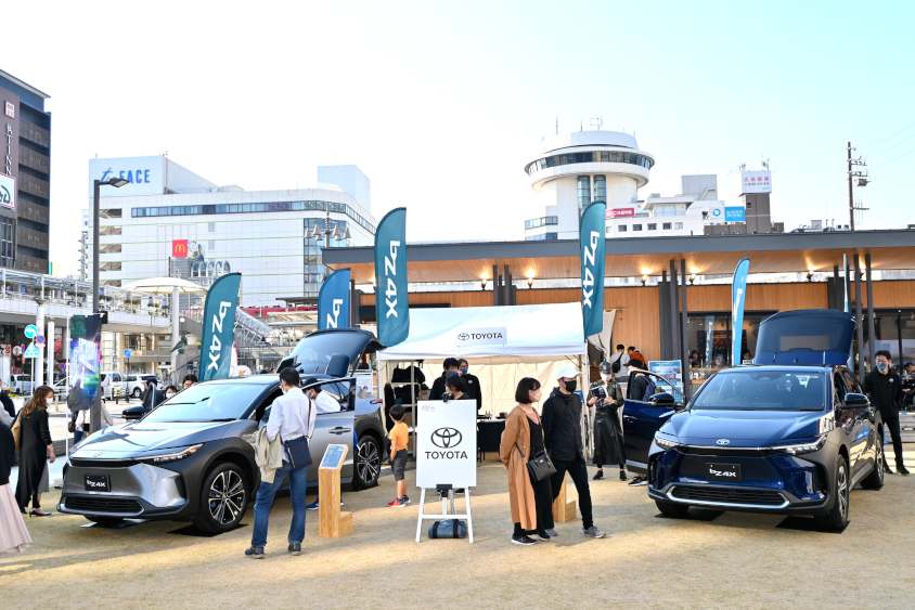 トヨタ自動車ブース