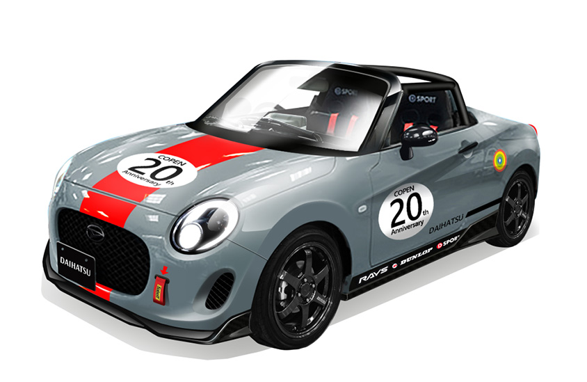 東京オートサロン　ダイハツ　COPEN CLUBSPORTS